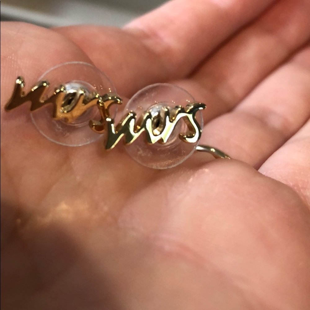 Kate Spade “Mrs Mrs” Earrings